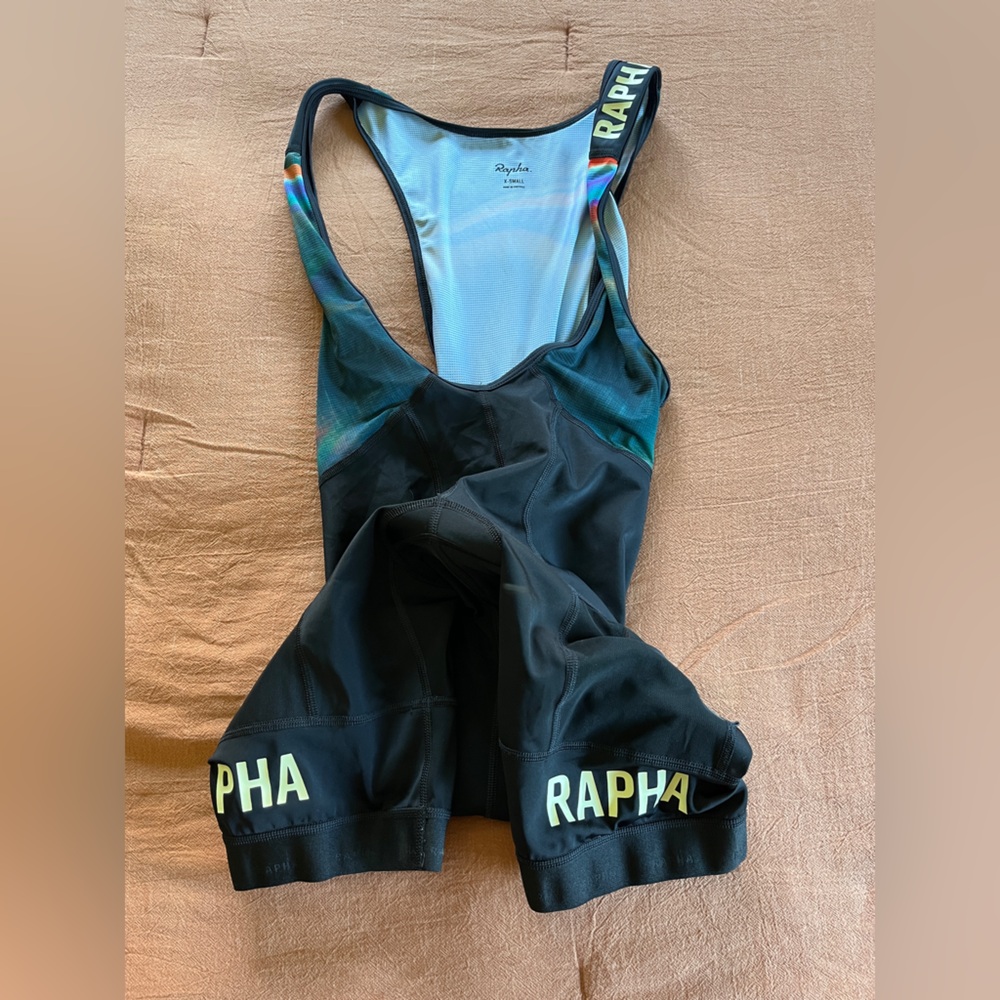 Rapha Women's Cycling Bib Shorts - Black and Blue